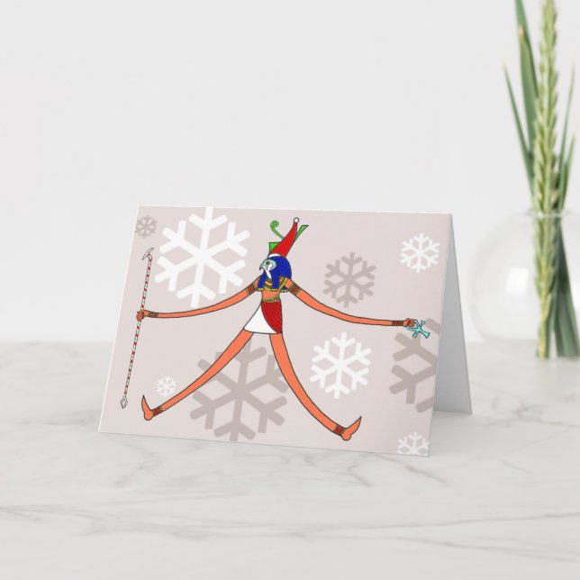 Utökat Helgdag Horus Card Kort (Framsida)