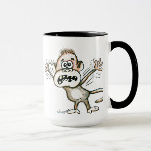 Utom sig apakaffemugg mugg