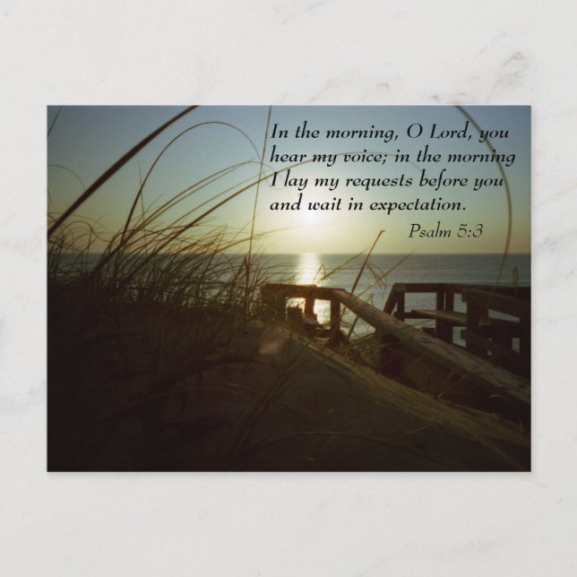 Utombanker, morgon 4 vykort (Framsida)