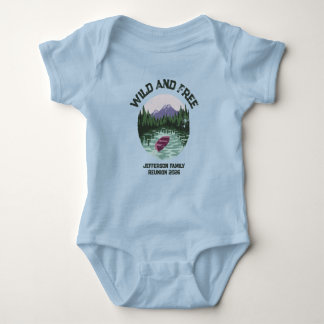 Utomhus camping Vild och fri Anpassad återförening T Shirt