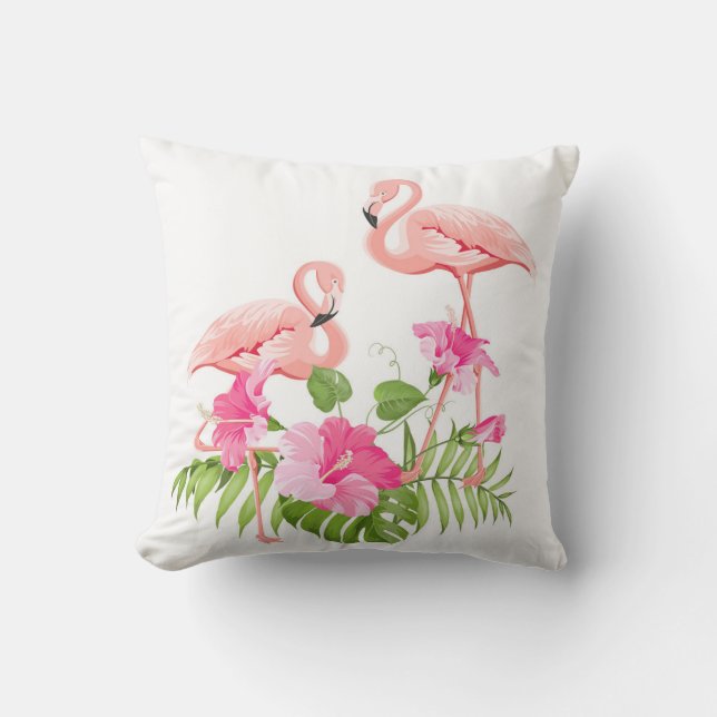 Utomhus Dekorativ kudde-Flamingo Kudde (Framsida)