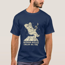 Utomhus-efterhängsen T Shirt