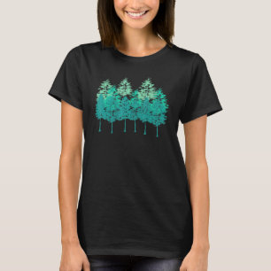 Utomhus Forest Träd Wildlife Natature Forest T Shirt
