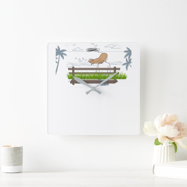 Utomhus Fyrkantig Klocka (Hem)