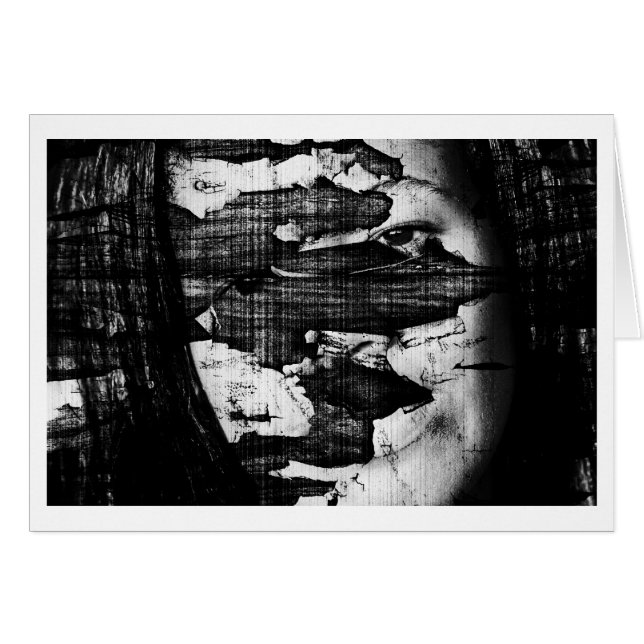 utomhus hälsningskort (Framsidan Horizontal)