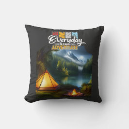 Utomhus i äventyr kudde