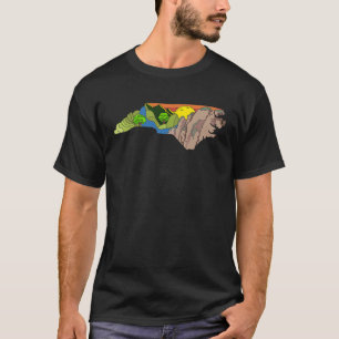 Utomhus I Retro Natature I North Carolina T Shirt