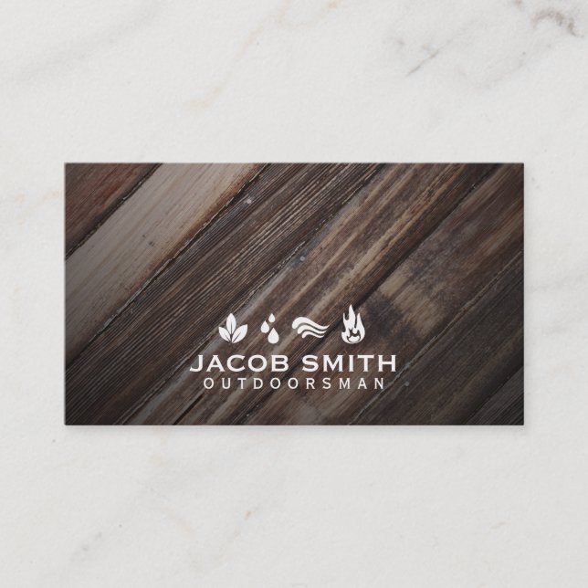 Utomhus III Visitkort (Framsida)