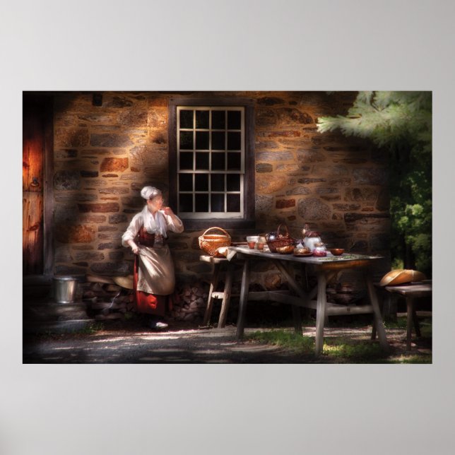 Utomhus kök poster (Framsidan)