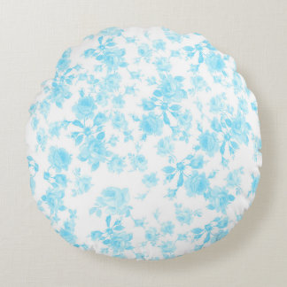 Utomhus Pillow Saint Colette June Ro capri blue Rund Kudde