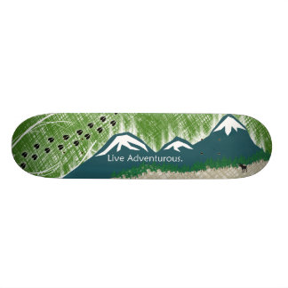 Utomhus- stiga ombord old school skateboard bräda 21,6 cm