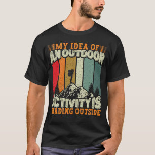 Utomhus, utomhus, underbart hickingskampanj t shirt