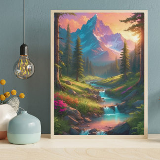 Utomhus Wilderness Poster