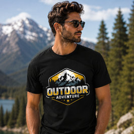 Utomhusäventyrsberg T-shirt