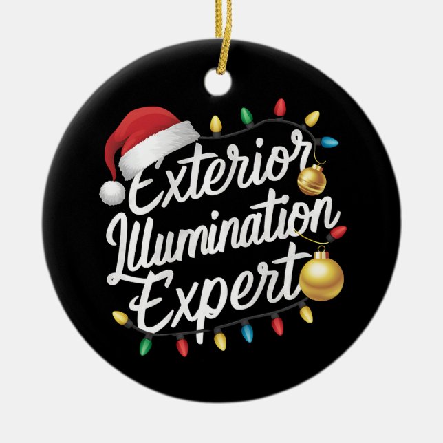 Utomhusbelysning Expert Julbelysning Dekor Julgransprydnad Keramik (Framsidan)