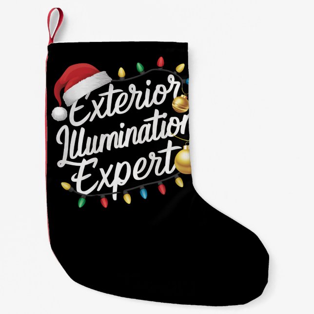 Utomhusbelysning Expert Julbelysning Dekor Liten Julstrumpa (Framsidan)