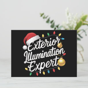 Utomhusbelysningsexpert Julbelysningsdekoration Julkort