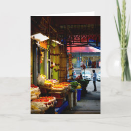 Utomhusblommans marknadskort kort