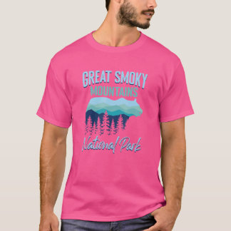 Utomhuscamping Hike Grizzly Bear Underbar Smoky Na T Shirt