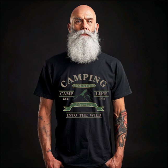 Utomhuscampingkamerans liv t shirt (Skapare uppladdad)
