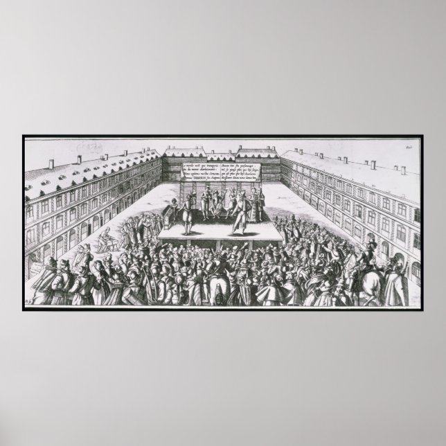 Utomhusets teatraliska prestanda med Antoine Poster (Framsidan)