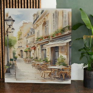 Utomhusflygscenen Poster