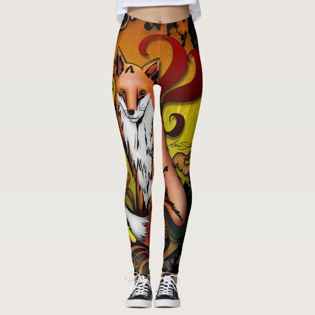 Utomhusfot Leggings (Framsida)
