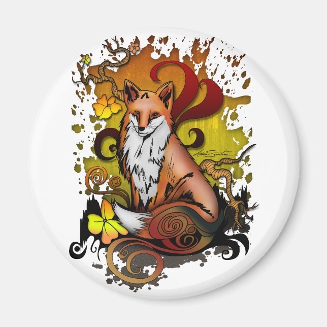 Utomhusfot Magnet (Framsidan)