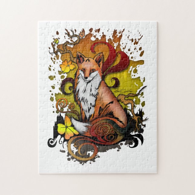 Utomhusfot Pussel (Vertikal)