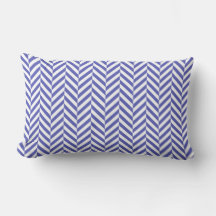 Utomhusfyllning | Royal Blue Herringbone Mönster