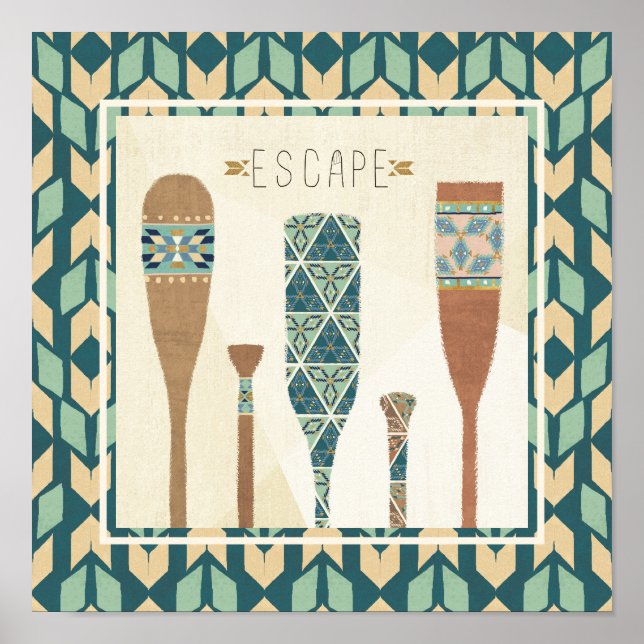 UtomhusGeo VI | Utrymme Poster (Framsidan)