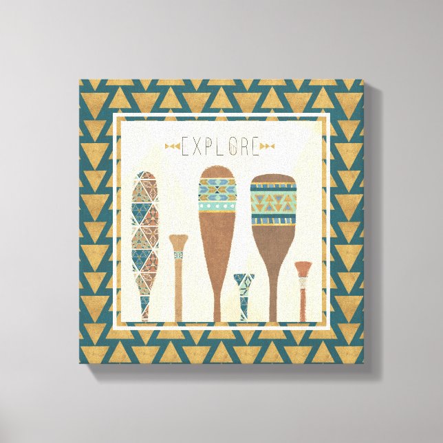 UtomhusGeo VII | Utforska Canvastryck (Framsida)