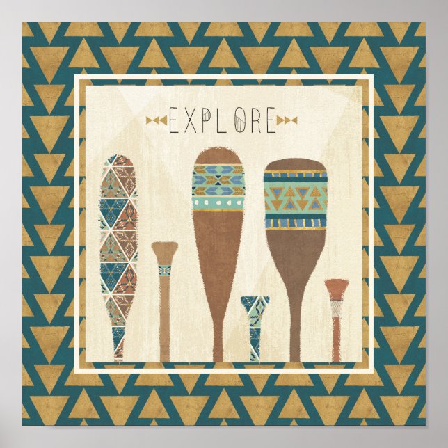 UtomhusGeo VII | Utforska Poster (Framsidan)