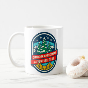 Utomhusjuldesign för Klubben Äventyr Kaffemugg