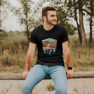 Utomhuskampanjen för Zion nationalpark Manar T-S T Shirt
