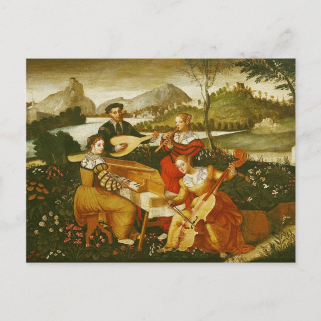 Utomhuskonserten Vykort (Framsida)