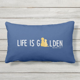 Utomhuslivet är Golden Dekorativ kudde, Hushållsup Lumbarkudde