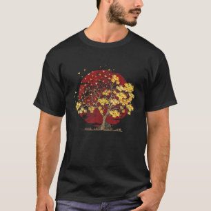 Utomhusmiljö, där människor hyr skogar Träd B T Shirt