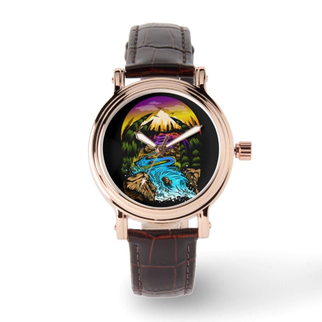 Utomhusscen Armbandsur (Framsida)