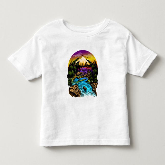 Utomhusscen T Shirt (Framsida)