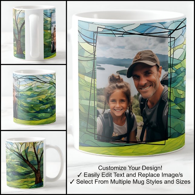 Utomhusstödlinjer Händelse Resa Photo Anpassningsb Kaffemugg (Skapare uppladdad)