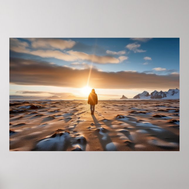 Utomhusutforskarnaturen i Äventyr Poster (Framsidan)