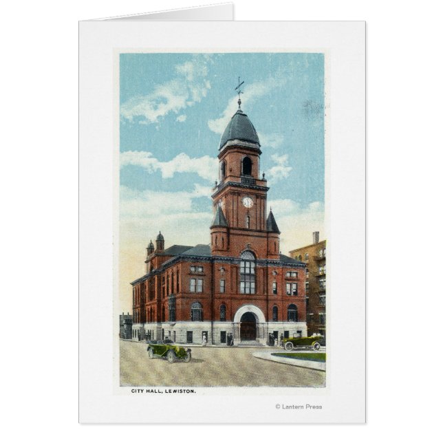 Utomhusvy Hälsningskort (Framsidan)