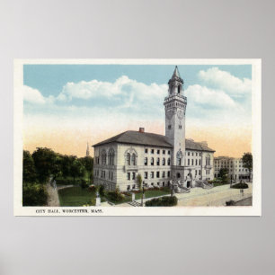 Utomhusvy Poster
