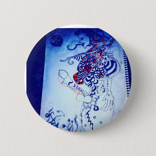 utomjording för verklig knapp (Framsida)