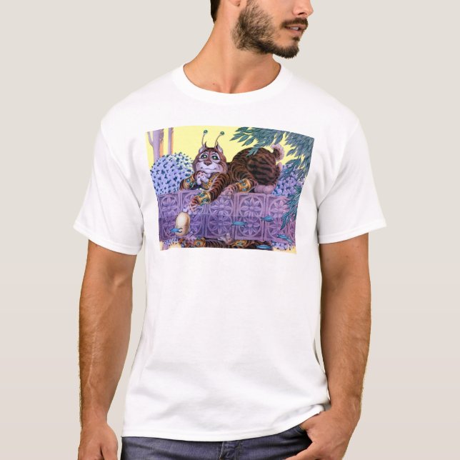 Utomjording Kitty T-Shirt (Framsida)
