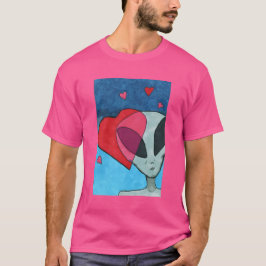 Utomjording på kärlek t shirt