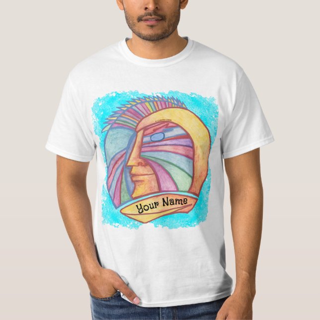 Utomjording Space Man T Shirt (Framsida)