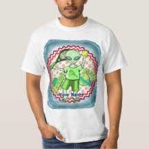 Utomjording Tennis T-Shirt