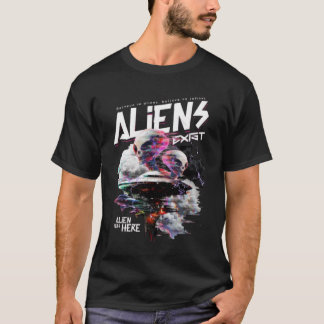 Utomjordingar finns t shirt